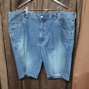 Harbor Bay HB Spprt Classic Blue Jean Shorts Men's 48 100% Cotton Thailand